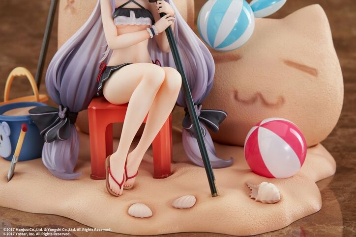 【写真・画像】『アズールレーン』より「島風」が着せ替え「小休憩のサマーアイランド」の姿でフィギュア化！予約受付中　6枚目