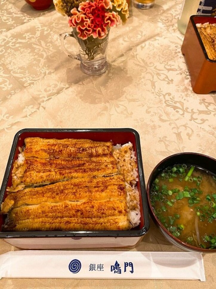 堀ちえみ、デパ地下で購入したうな重を堪能「スタミナ付きました」