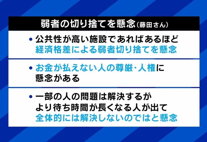 「弱者が切り捨てられる」懸念も