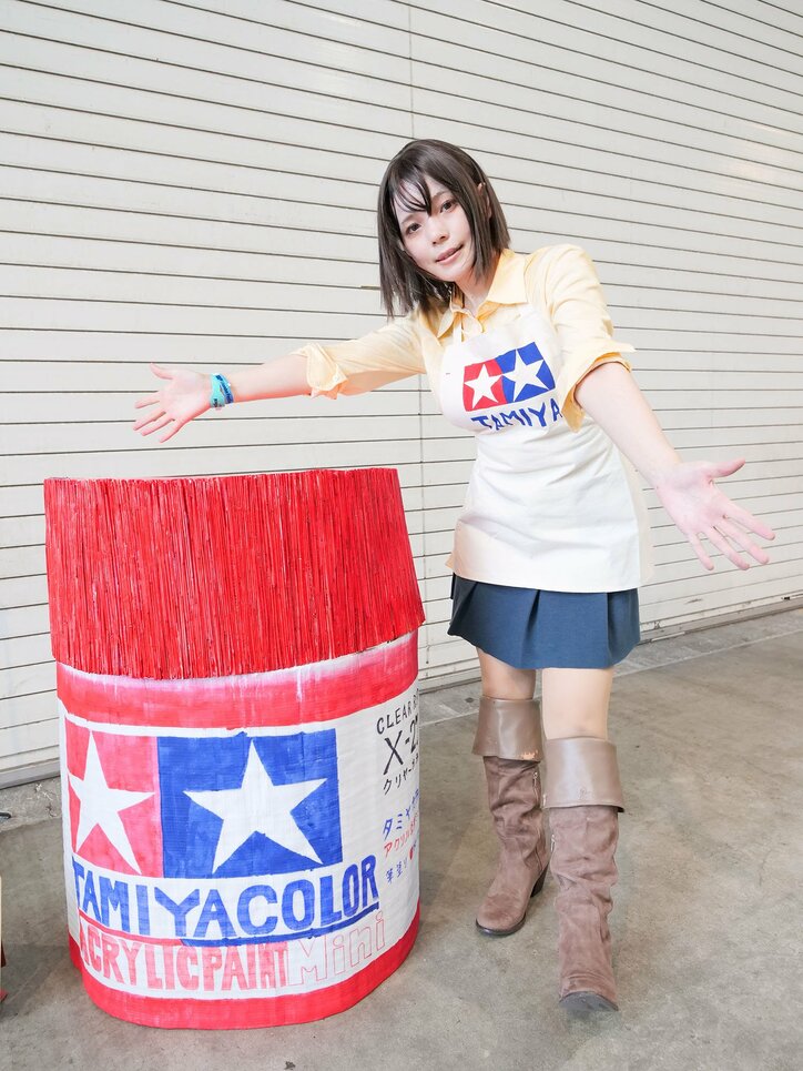 【写真・画像】プラモのモ子ちゃんコスプレ画像　2枚目
