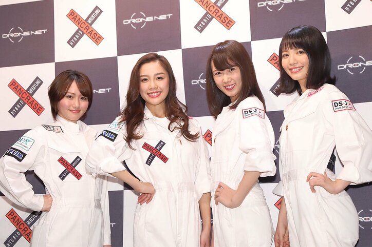 元乃木坂の永島聖羅、元SKEの石田安奈らがドローンに特化した女子ユニット