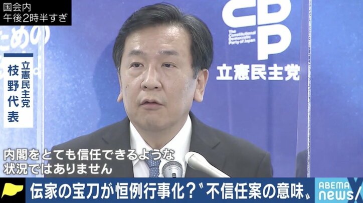 不信任案