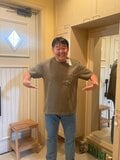 花田虎上、妻が買ってくれた『ユニクロ』の服を紹介「どうでしょう！？」