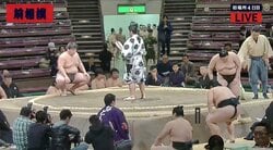 大横綱・大鵬の孫、納谷が前相撲で連勝　一気の寄り切りで大物感