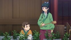 アニメ「薬屋のひとりごと」第22話、猫猫のレアな照れ顔に「今まででいっちばんかわいかった」「表情が尊い」