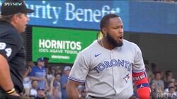 そりゃないだろ！ド軍カーショーの「精密投球」にゲレーロJr.が“猛抗議” 枠いっぱいの絶妙球…球審に詰め寄り不満爆発