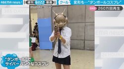 「足めちゃくちゃ綺麗」全てダンボールで作られた"コスプレ"のクオリティーに260万人が驚愕 