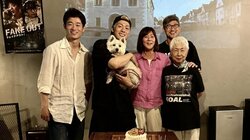 三浦知良の妻・三浦りさ子、次男＆義母の合同誕生会での家族ショット公開 「ファミリー写真素敵」「すごいメンバーが集合」