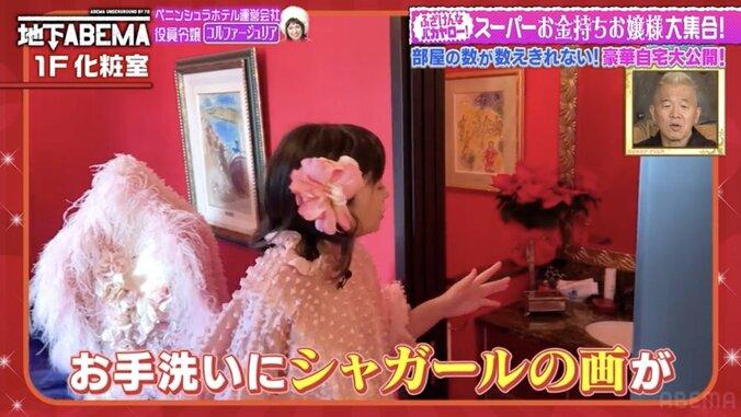 【写真・画像】超お嬢様タレント、一人暮らしの3LDKSS豪邸を公開「トイレにはシャガール」「靴箱はドルガバ」　3枚目