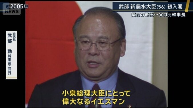 自民党　武部勤幹事長（2005年当時）