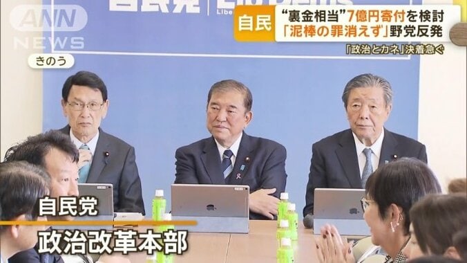 自民党・政治改革本部の初会合