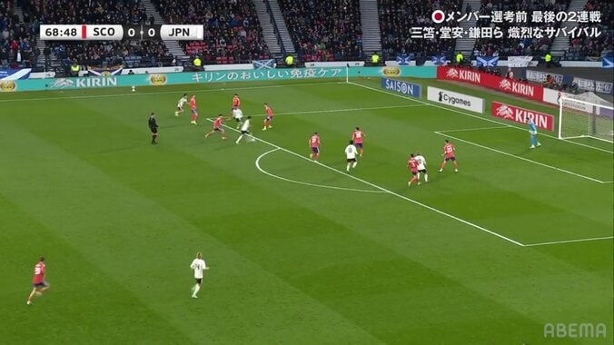 「豪華過ぎる」三笘薫＆中村敬斗、左サイドの圧巻連携で決定機演出の瞬間「相性良すぎ」「もっとくれ」新ホットラインにファン歓喜 3枚目