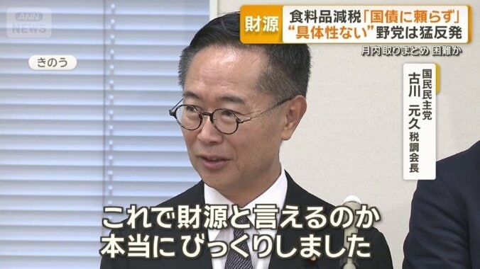 国民民主党　古川元久税調会長