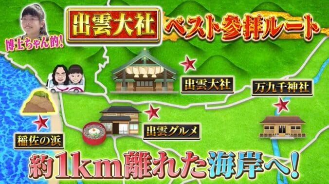 出雲大社のご利益アップ！芦田愛菜も興味津々“神々と同じルート”で巡る最強参拝ルート 1枚目