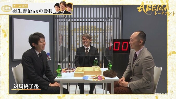 チーム羽生、奇跡の予選突破！絶体絶命から3チーム同点に並び抽選勝ちの幸運も／将棋・ABEMAトーナメント 2枚目