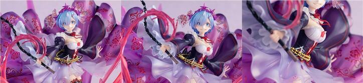 クリスタルドレスの柄が美しい!『Re:ゼロから始める異世界生活』"鬼レム"フィギュアの新カット公開