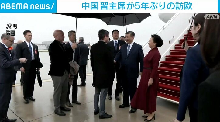 中国習主席と仏アタル首相