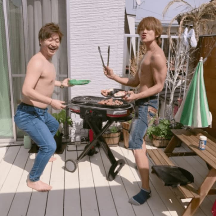 杉浦太陽、小池徹平らと自宅で半裸BBQ　キメ顔ショットに辻希美絶賛