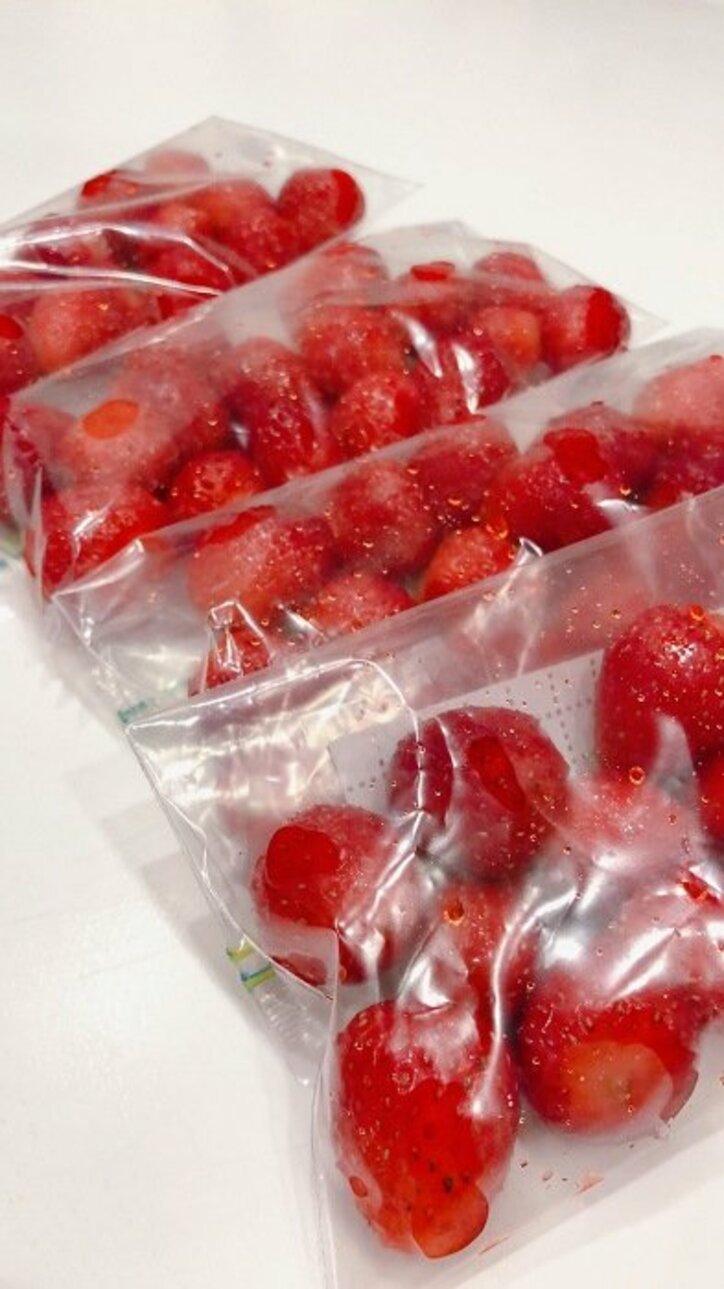 瀬戸朝香、ママ友に聞いた苺の保存に挑戦「すっごーく美味しかったみたい」