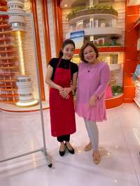 キャシー中島『今日はハッピーレシピの収録!』