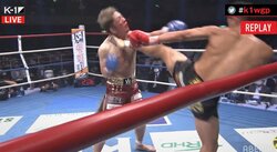 “戦慄”の左ハイ→失神KO、担架で退場…壮絶なケンカマッチに「今年のベストノックアウト」の声