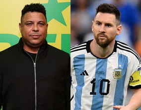 「プレーで勝ち取れ」“怪物”ロナウドがアルゼンチン代表メッシに激励のメッセージ！ PK戦で敗退した後輩たちは「責められない」【W杯】