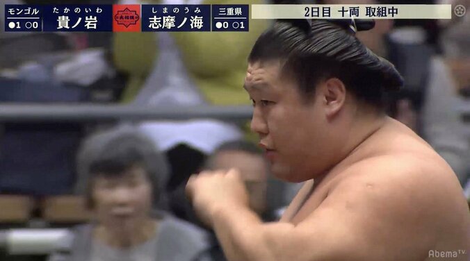 貴ノ岩、初日から2連勝　「余裕を持って押し出し」と元大関・把瑠都が評価 1枚目