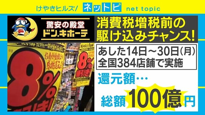 ドン・キホーテが“100億円還元”の一大セール、広報「100億円を超えても期間中の継続を約束します！」 1枚目