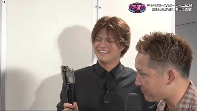 自身でもカメラを回していた甲斐野央投手