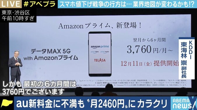 「そもそもサブブランドを認めていること自体が総務省の失策だ」KDDI、ドコモの新料金プランに夏野剛氏 1枚目