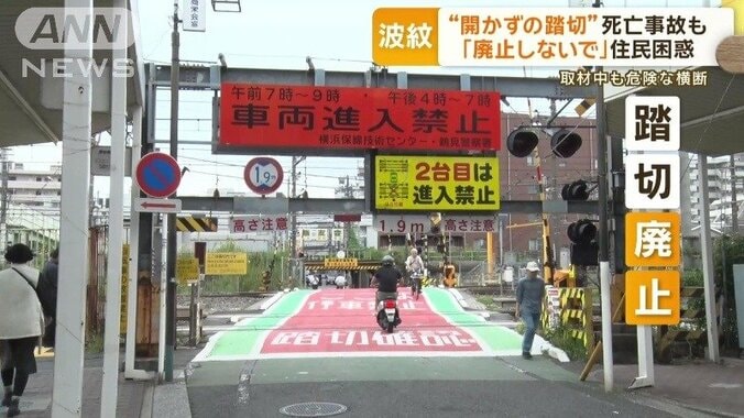 “踏切を廃止する”という大胆な方針