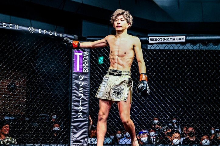 「恋ステ」出演の有井渚海、金網マッチで会心のTKO勝ち 「美味しいもの食べに行きたい」と笑顔も