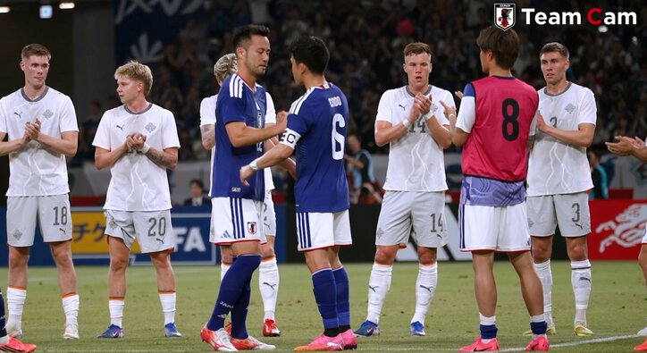 花道で送り出された吉田麻也