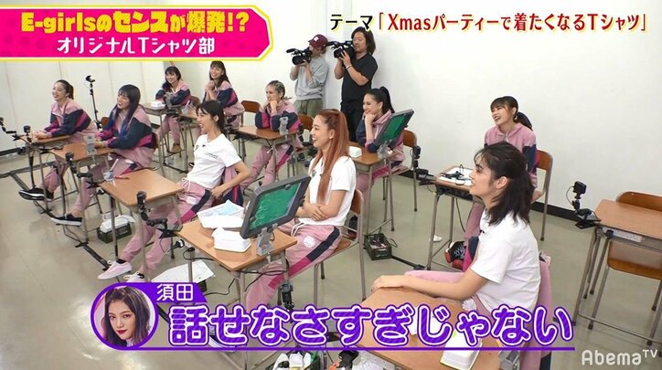 作業中にまさかの居眠り！？E-girls石井杏奈、Tシャツ作りで天然っぷりを炸裂