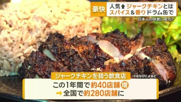 1年間でおよそ40店舗増加