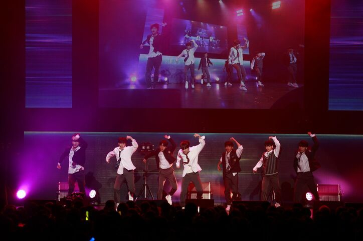 「ただいま！」日本人カズタに歓喜！n.SSignの登場に会場大揺れ『青春スター』TOP7初来日公演レポート