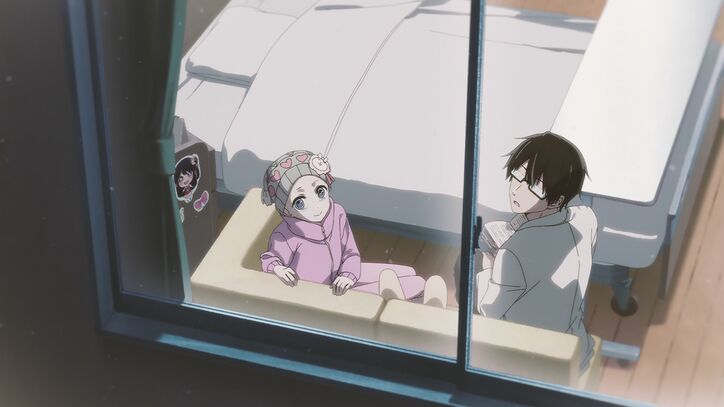 アニメ『【推しの子】』35話場面カット、さりな、ルビー