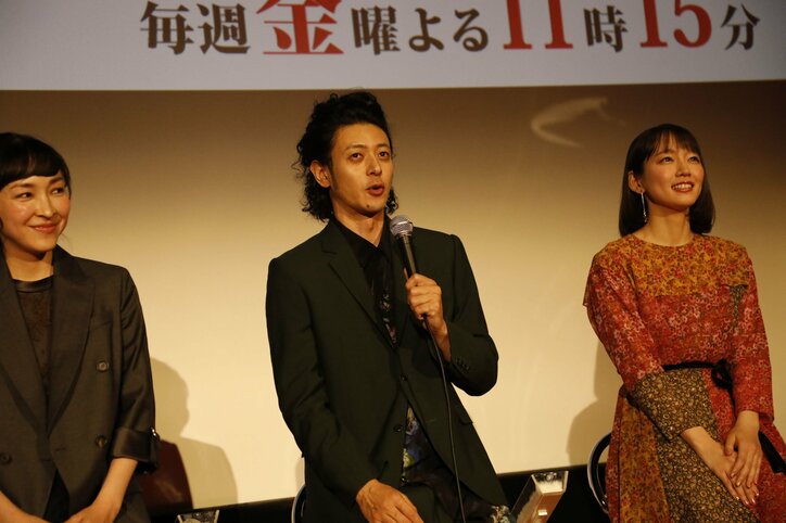 吉岡里帆の溢れ出る後輩力　オダギリジョーのために変顔披露し「渾身のアントニオ猪木です」