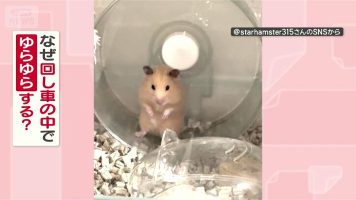 ゆらゆらするのはなぜ？