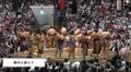 「有名タレントの名前が！」人気力士の化粧まわしに「インパクトありすぎ」ネット騒然