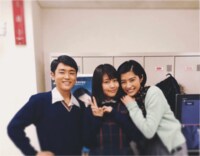 有村架純、朝ドラ共演者と3ショット「一緒にいると落ち着く」