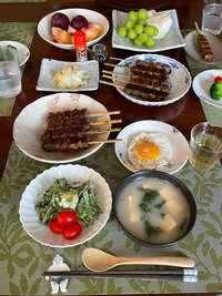 花田虎上『朝から豪華』