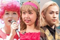 ぺえ、ぺこ&りゅうちぇる家族と“約2年ぶり”に原宿をぶらり　交代でリンクくんをあやす様子に「いいママになる」の声