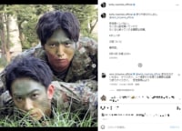 町田啓太と桐山漣のフェイスペイント姿に「貴重なショット尊い」「二人に見つめられたい」と悶絶の声