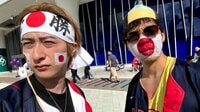 人気YouTuber WBC現地観戦 上半身裸で応援が物議