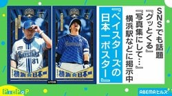 三浦監督「みんなの進化が、ここまで連れてきてくれた」…ベイスターズの“日本一ポスター”が「写真集にして」と話題！