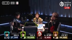 緊迫の場面でまさかのハプニング ノーテン状態で「リーチ」宣言の誤発声 ファン騒然／麻雀・Mリーグ