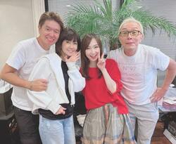  森口博子、ヒロミ＆松本伊代夫妻と所ジョージとの集合ショットを公開「ずーっとおしゃべりしてました」 