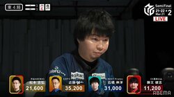 ハイテイなんてツモらせない 石橋伸洋、連続カンで2軒リーチを防ぐミラクルプレー 実況も絶叫「見たことない！」／麻雀・Mリーグ