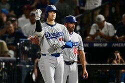 大谷翔平、4戦ぶりマルチヒット＆3出塁 ド軍はカーショウ好投で連勝＆首位キープ